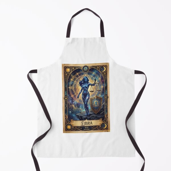 Item preview, Libra Zodiac Tarot Card Vintage Fantasy Art designed and sold by DeerHouse.