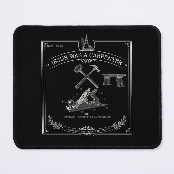 Item preview, Jesus Was a Carpenter Funny Handyman Humor and Christian designed and sold by Redgiant87x.