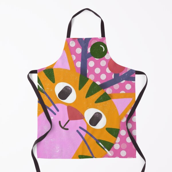 Item preview, Playful Cat Pop Art | Cute Retro Colorful Illustration designed and sold by Angellacelin.