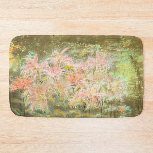 Item preview, Iridescent Roselilies Flower Artwork, Mystical Plant Art Print designed and sold by susan-meredith.