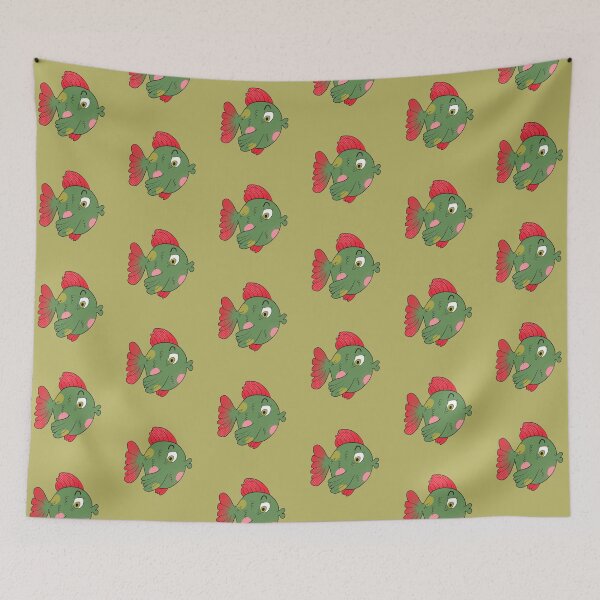 Item preview, Eddie the Tropical Fish designed and sold by yellowflowerhut.