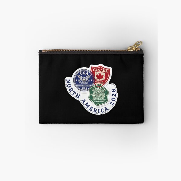 Item preview, North America 2026 Passport Stamp Trio Vintage Travel Sticker designed and sold by limos.