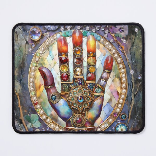 Item preview, Third Eye Mystic Palm designed and sold by Lee Hiller Designs.