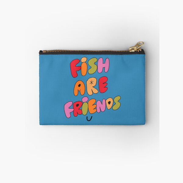 Item preview, Fish Are Friends (Blue) designed and sold by yellowflowerhut.