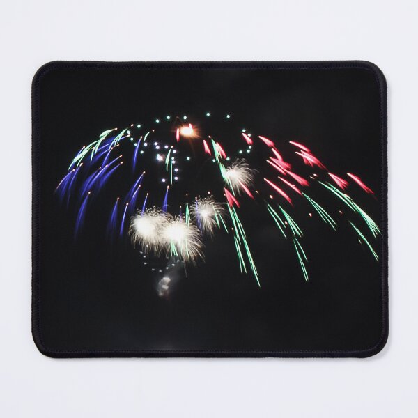 Item preview, Fireworks Burst Over Dark Sky, Long Exposure Celebration Night Display designed and sold by Nmallia.