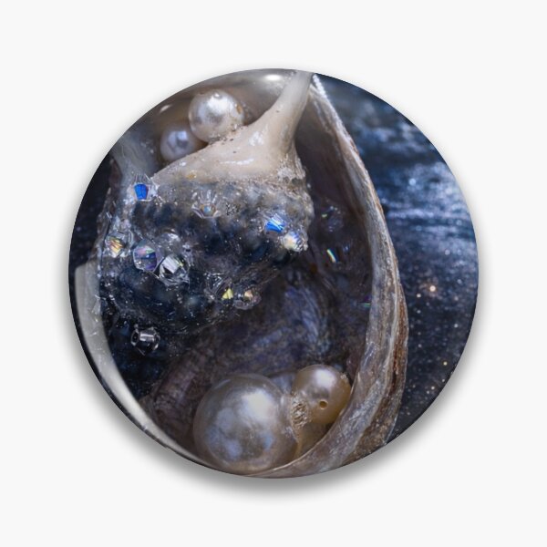 Item preview, Moonlit Seashell Pearl Coastal Decor designed and sold by OraMare.