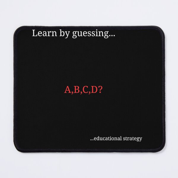 Item preview, Learn By Guessing Funny Student Multiple Choice Test designed and sold by FANTASYoDarknes.