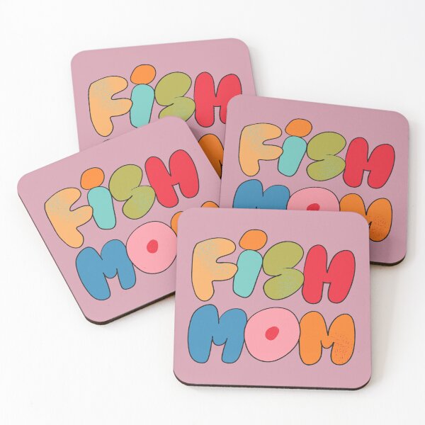 Item preview, Fish Mom (Lilac) designed and sold by yellowflowerhut.