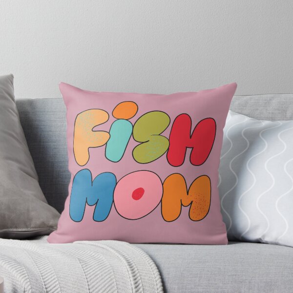 Item preview, Fish Mom (Lilac) designed and sold by yellowflowerhut.