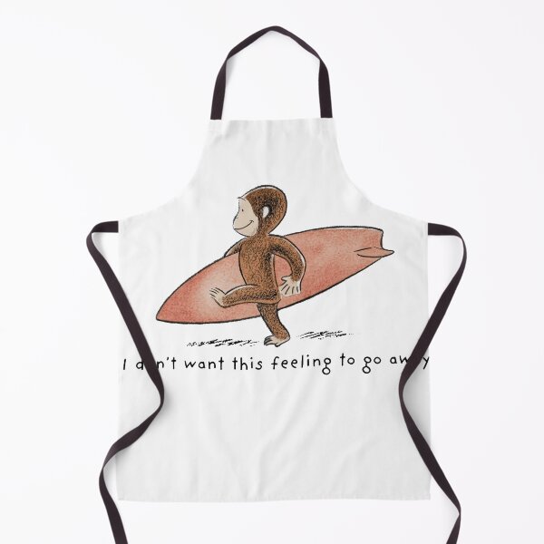Item preview, Surfing Monkey I Don’t Want This Feeling To Go Away Classic T-Shirt designed and sold by MichaelAdamArt.