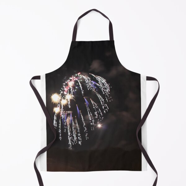 Item preview, Fireworks Burst Over Dark Sky, Long Exposure Celebration Night Display designed and sold by Nmallia.