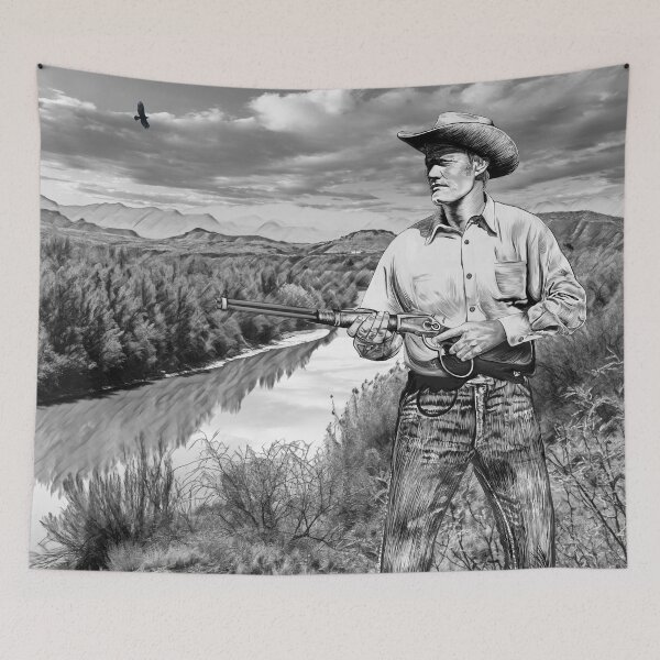 Item preview, The Rifleman Chuck Connors designed and sold by oz10.