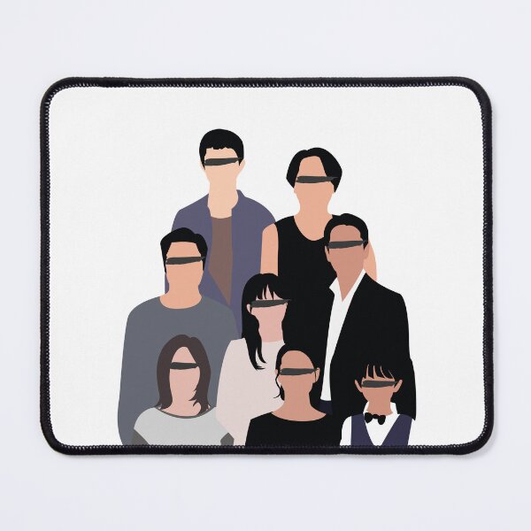 Item preview, The Family That Fooled Everyone — Parasite Movie Fan Art designed and sold by vgaar.