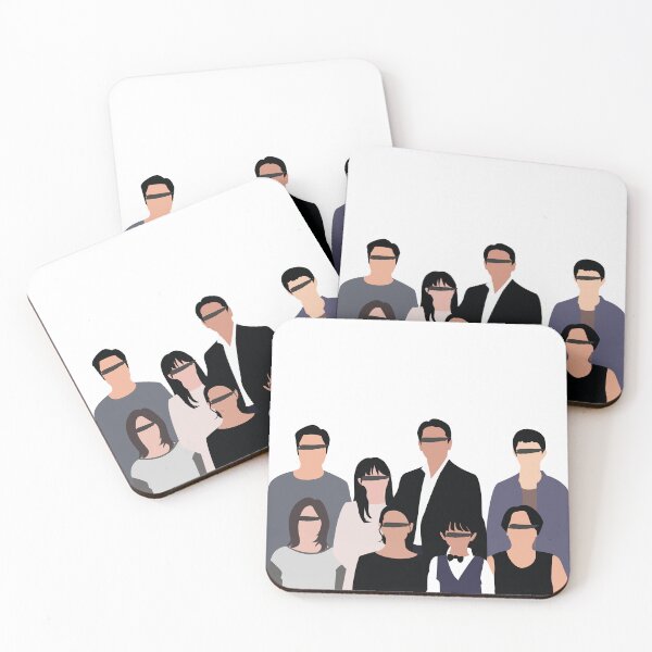 Item preview, The Family That Fooled Everyone — Parasite Movie Fan Art designed and sold by vgaar.