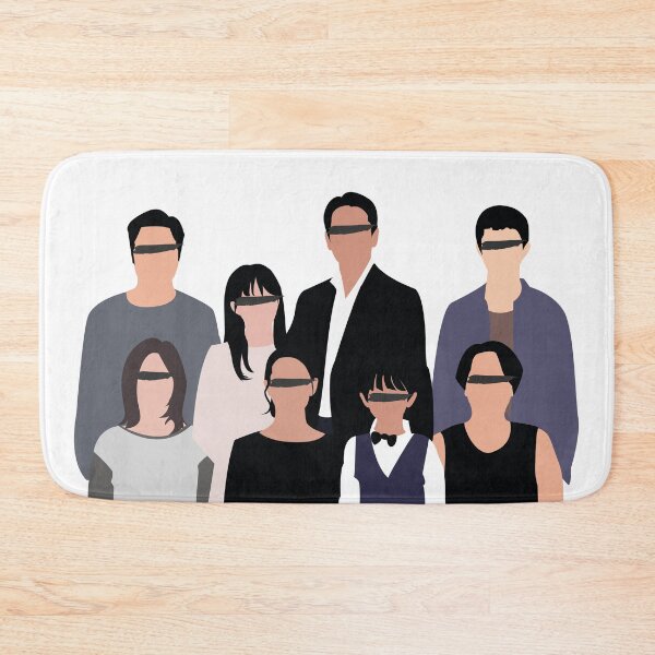 Item preview, The Family That Fooled Everyone — Parasite Movie Fan Art designed and sold by vgaar.