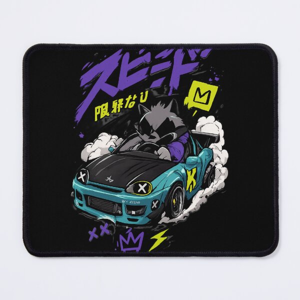 Item preview, NEON STREET RACER – Cartoon Drift Edition designed and sold by CYLIOK.