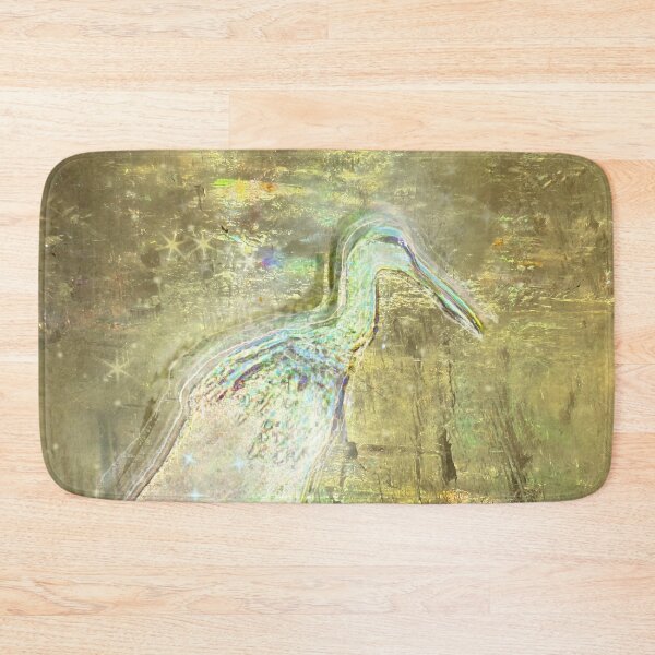 Item preview, Iridescent Limpkin Bird Artwork, Mystical Animal Art Print designed and sold by susan-meredith.
