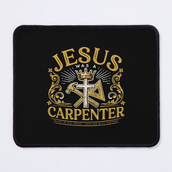 Item preview, Jesus Was a Carpenter Craftsmanship Clothing for Faith and Work Ethic designed and sold by Redgiant87x.