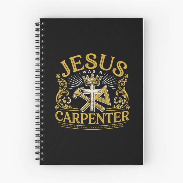 Item preview, Jesús fue un carpintero. Artesanía. Vestimenta para la fe y la ética del trabajo. designed and sold by Redgiant87x.