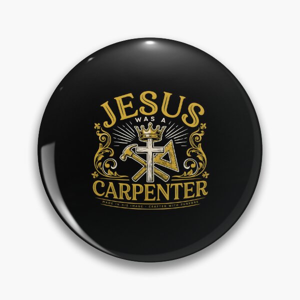 Item preview, Jesus Was a Carpenter Craftsmanship Clothing for Faith and Work Ethic designed and sold by Redgiant87x.
