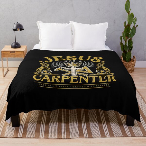 Item preview, Jesus Was a Carpenter Craftsmanship Clothing for Faith and Work Ethic designed and sold by Redgiant87x.