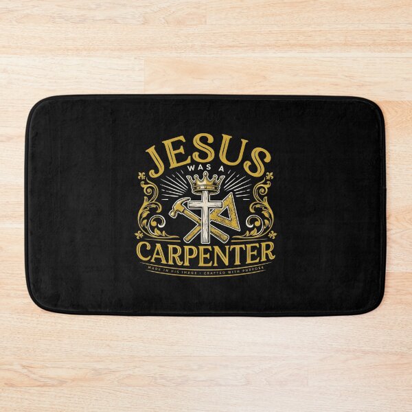 Item preview, Jesus Was a Carpenter Craftsmanship Clothing for Faith and Work Ethic designed and sold by Redgiant87x.