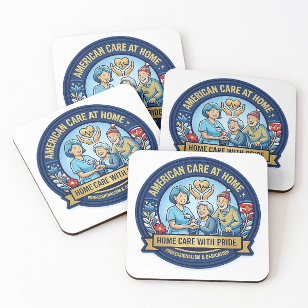 Item preview, American Home Care With Pride Badge PNG | Caregiver Excellence Award Emblem designed and sold by Hookesmode.