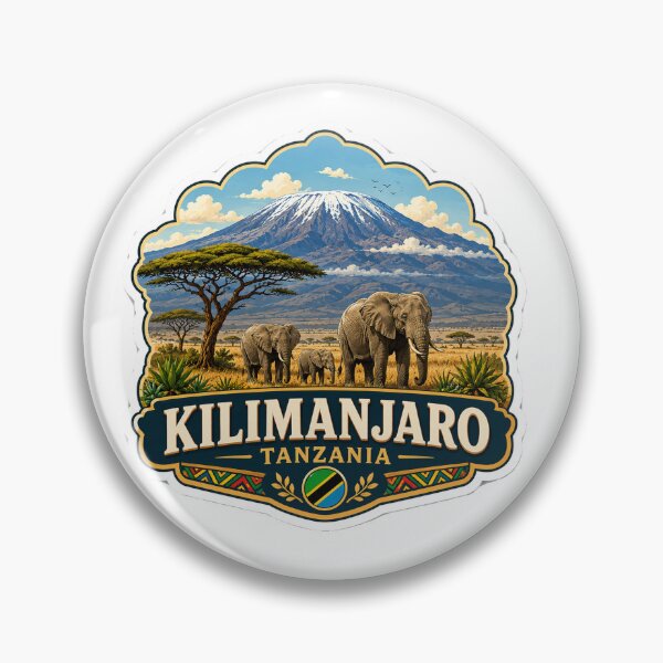 Item preview, Kilimanjaro Tanzania designed and sold by ChicClicker.