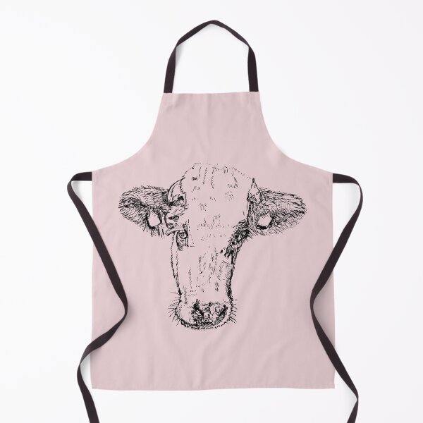 Item preview, Dairy Cow - (#EED4D9) designed and sold by The Stippler Process.