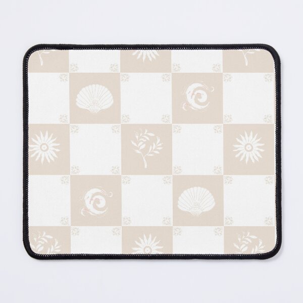 Item preview, Coastal Patchwork - Coastal Delight - white beige designed and sold by Stephanie Fiona Design.