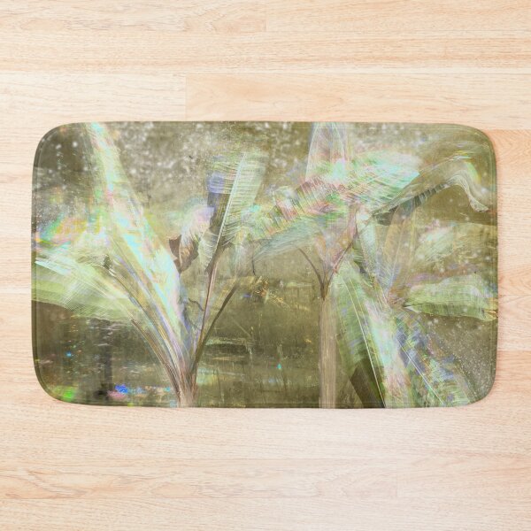 Item preview, Iridescent Banana Tree Artwork, Mystical Plant Art Print designed and sold by susan-meredith.