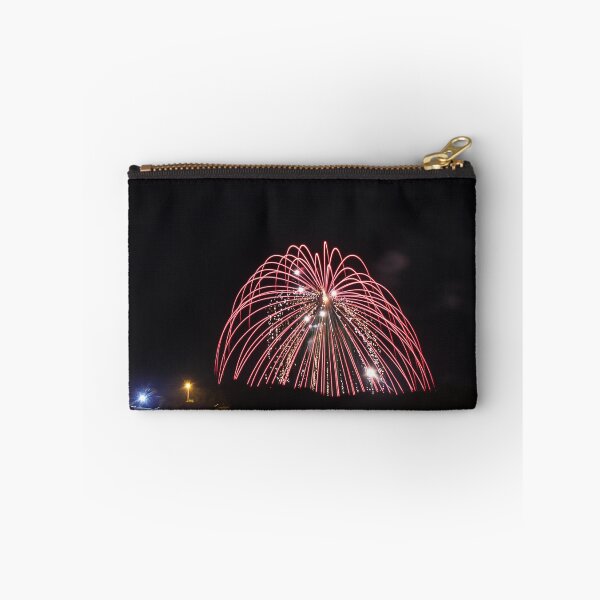 Item preview, Fireworks Burst Over Dark Sky, Long Exposure Celebration Night Display designed and sold by Nmallia.