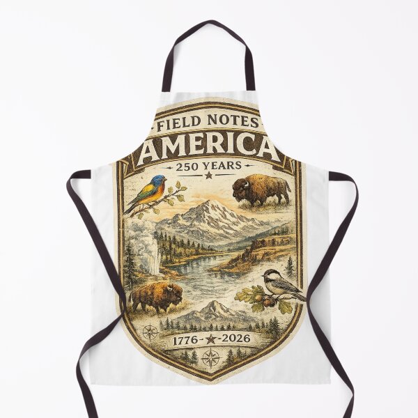 Item preview, Field Notes America 250 Years Vintage National Parks Design designed and sold by WildbuntingStudio.