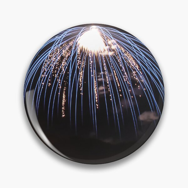 Item preview, Fireworks Burst Over Dark Sky, Long Exposure Celebration Night Display designed and sold by Nmallia.