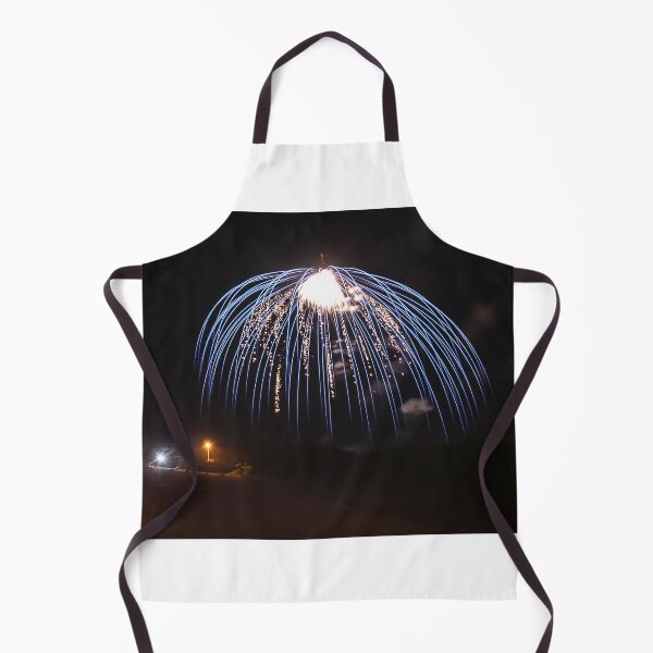 Item preview, Fireworks Burst Over Dark Sky, Long Exposure Celebration Night Display designed and sold by Nmallia.