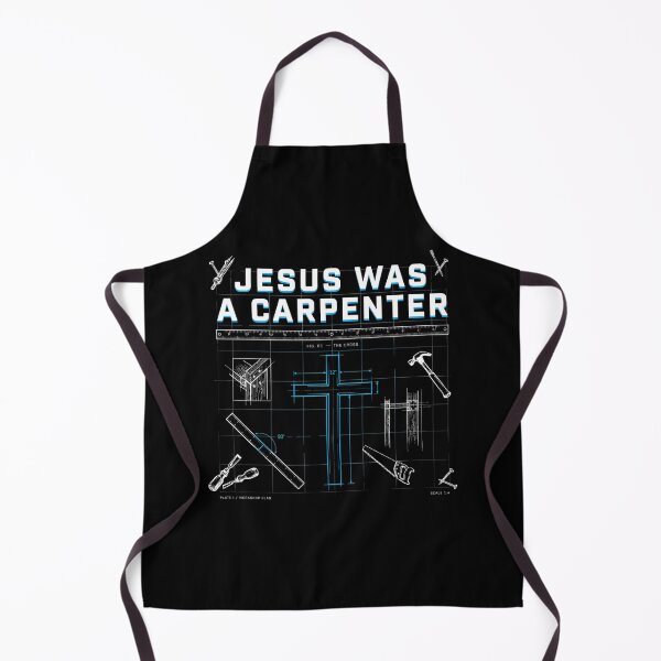 Item preview, Jesus Was a Carpenter Woodworking Design for Christian Men and Women designed and sold by Redgiant87x.