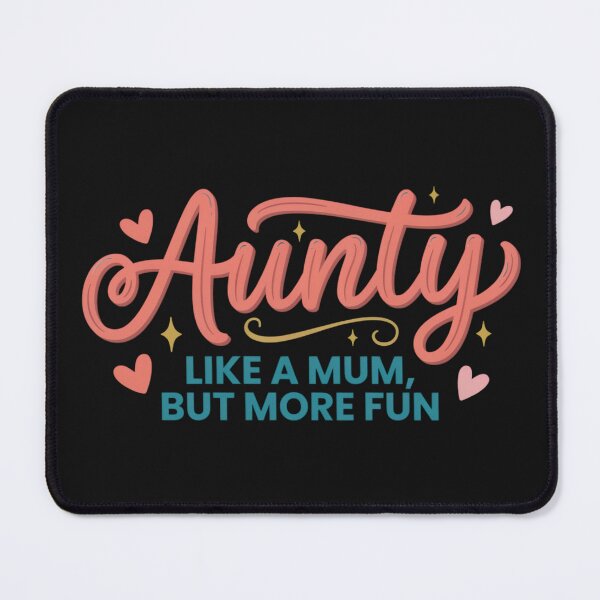 Item preview, Aunty Like A Mum But More Fun Funny Aunty Gift Design designed and sold by GiftLore Studio.