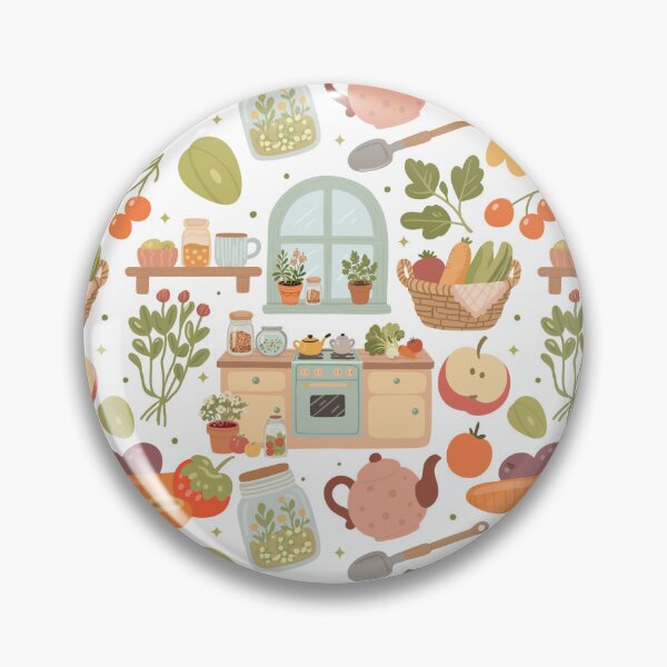 Item preview, Vintage Garden Pantry Seamless  designed and sold by KJackArtwork.