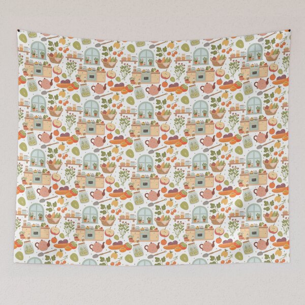 Item preview, Vintage Garden Pantry Seamless  designed and sold by KJackArtwork.
