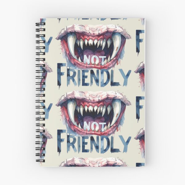 Item preview, Not friendly, cautiously biting designed and sold by LiskoDesign.