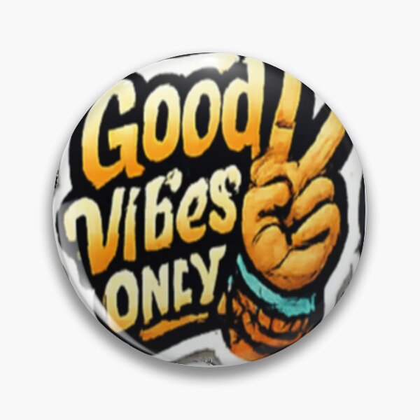 Item preview, Good Vibes Only Retro Peace Sign Aesthetic Sticker Design designed and sold by Your143artist.