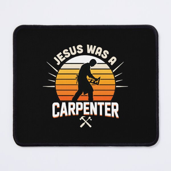 Item preview, Jesus Was a Carpenter Christian Religious Wear Inspired by Craftsmanship designed and sold by Redgiant87x.