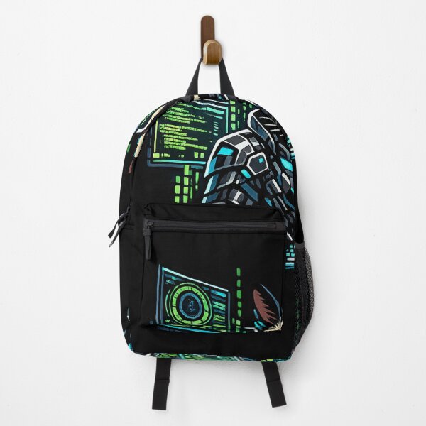 Item preview, Hacker Cat Protocol Cyberpunk Siamese AI Hacker designed and sold by Thaivi Design.