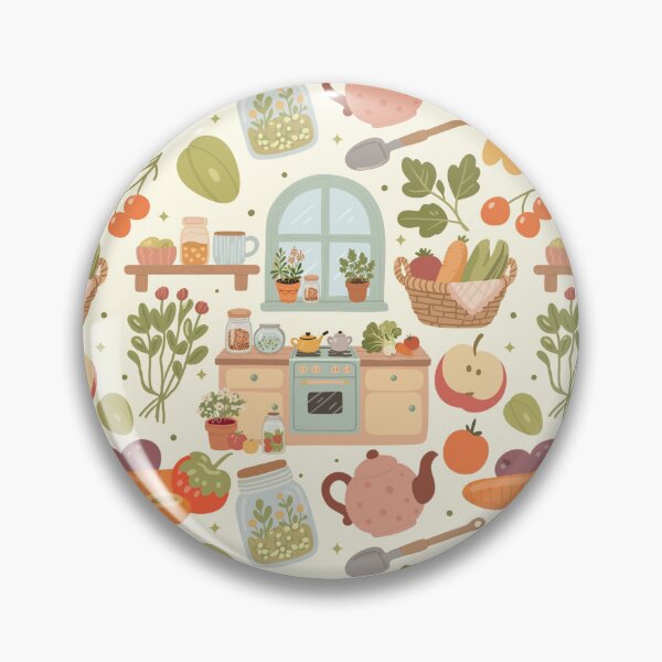 Item preview, Vintage Garden Pantry Seamless  designed and sold by KJackArtwork.