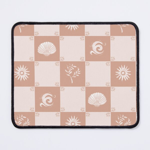 Item preview, Coastal Patchwork - Coastal Delight - pink terracotta designed and sold by Stephanie Fiona Design.
