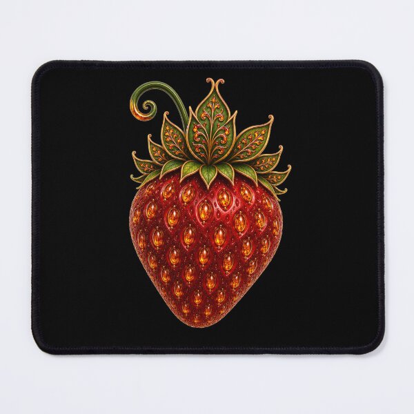 Item preview, Amber Strawberry – Queens of the Orchard designed and sold by HeyFajnaLinja.