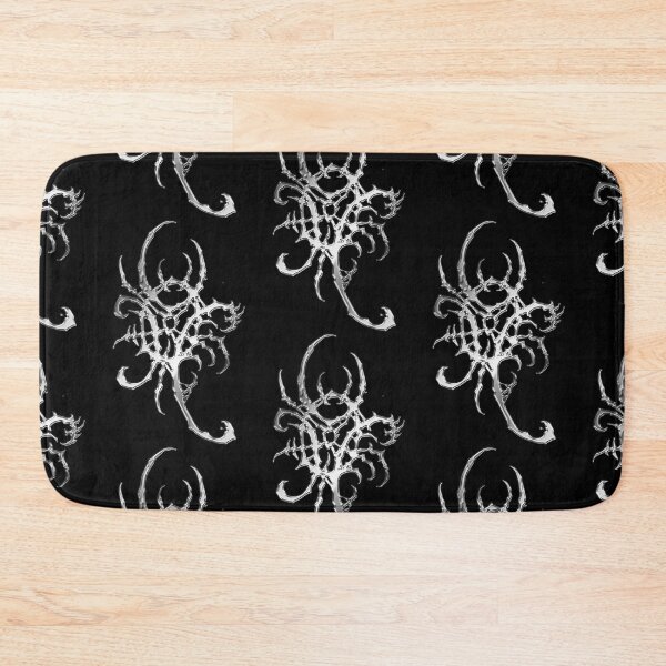 Item preview, Organic Cyber Sigil – Abstract Gothic Blackwork (chrome) designed and sold by JFOdesign.