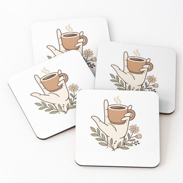 Item preview, Botanical ASL Hand Sign Coffee Aesthetic designed and sold by MIROUZ2000.