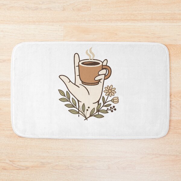 Item preview, Botanical ASL Hand Sign Coffee Aesthetic designed and sold by MIROUZ2000.