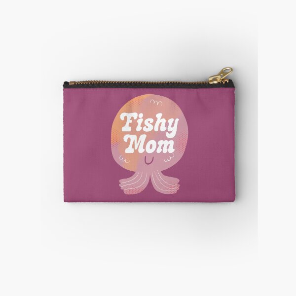 Item preview, Fishy Mom Badge designed and sold by yellowflowerhut.